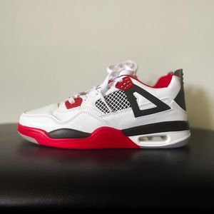 Nike red Jordan 4’s